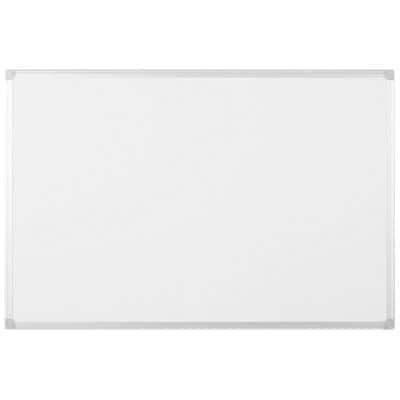 BI-Office Wandmontage Magnetisch Whiteboard Keramiek Staal Earth-IT 150 x 100 cm