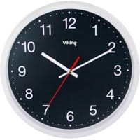 Office Depot Analoge Wandklok RD3330W 31,5 x 5cm Wit