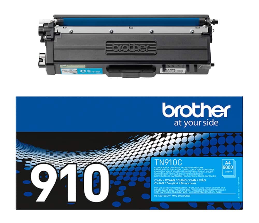 Toner TN-910C D'origine Brother Cyan