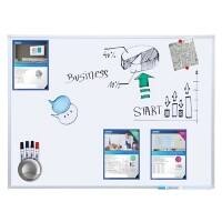 Tableau blanc Franken X-tra!Line Montage mural Magnétique Simple face 120 (L) x 90 (H) cm Blanc