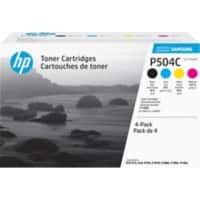 Toner CLT-P504C D'origine Samsung Noir, cyan, magenta, jaune Multipack 4 Unités