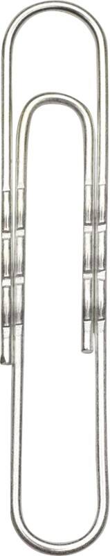 Trombones Viking Ondulés 50mm Argenté 100 unités