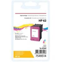 Office Depot Compatibel HP 62 Inktcartridge C2P06AE 3 kleuren