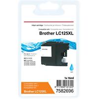 Cartouche jet d'encre Viking Compatible Brother LC125XL Cyan