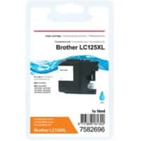 Office Depot Compatibel Brother LC125XL Inktcartridge Cyaan