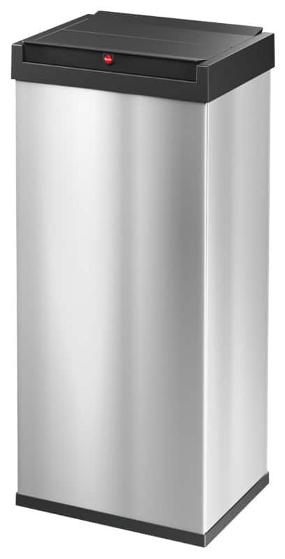Poubelle Hailo Big-Box Swing XL 52 L Argenté Acier inoxydable