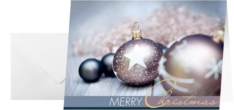 Cartes de Noël Sigel DS024 220 g/m² 16,2 x 11,4 cm Blanc 25 Unités