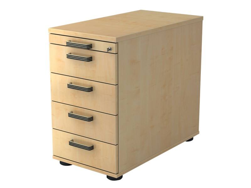 Caisson à tiroirs Hammerbacher VSC50 Érable 428 x 800 x 760 mm