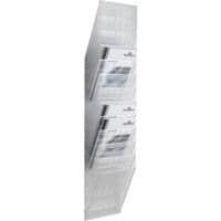 DURABLE Flexiboxx 12 A4 Folderhouder Transparant A4 24 mm Polysterol 24 x 13,5 x 111,5 cm