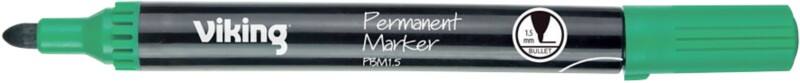 Viking PBM1,5 Permanentmarker Medium Ronde punt - 1,5 mm Groen