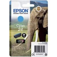 Epson 24 Origineel Tonercartridge C13T24224012 Cyaan