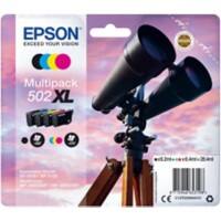 Epson 502XL Origineel Inktcartridge C13T02W64010 Zwart, cyaan, magenta, geel Multipack 4 Stuks