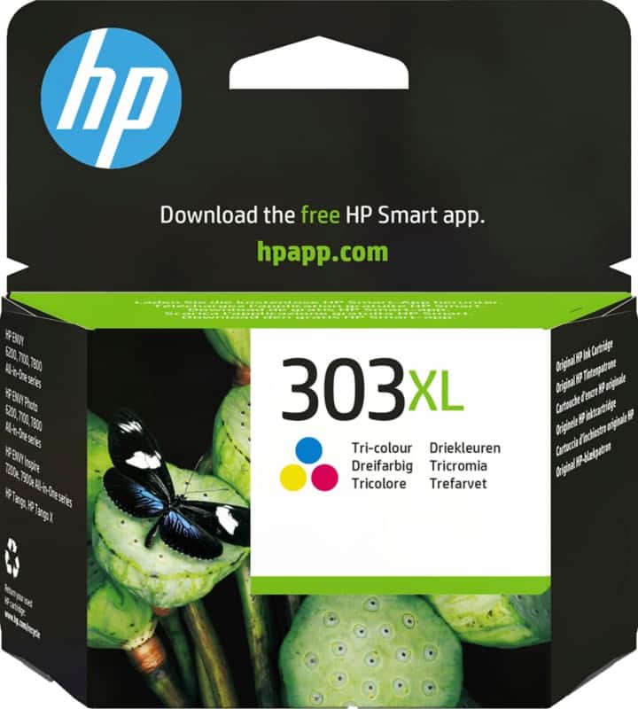 HP 303XL originele inktcartridge T6N03AE cyaan, magenta, geel