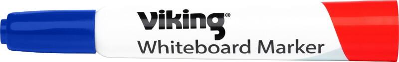 Viking WBM2,5 Niet-permanent Whiteboard-marker Blauw Ronde punt  -