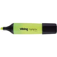 Surligneur Viking HC1-5 Jaune Pointe large Biseautée 1 - 5 mm Non rechargeable