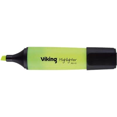 Viking HC1-5 Tekstmarker Geel Breed Beitelpunt 1-5 mm