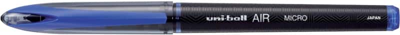 Stylo roller uni-ball Air Micro Tintenroller UBA-188-M  Bleu 0,3 mm Fin Rollerball 12 Unités