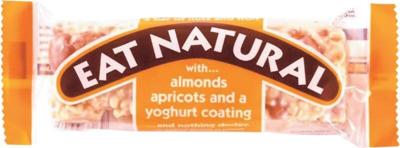 Eat Natural Abrikoos, amandel, yoghurt Notenreep 12 Stuks à 50 g