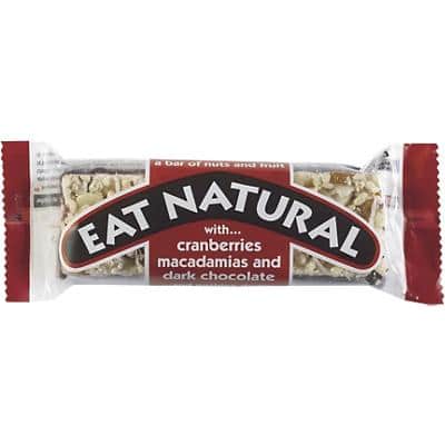 Eat Natural Mueslireep Pure chocolade 12 Stuks à 50 g