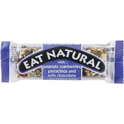 Eat Natural Mueslireep Melk chocolade 12 Stuks à 50 g