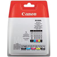Canon PGI-570/CLI-571 Origineel Inktcartridge Zwart, cyaan, magenta, geel Multipack 5 Stuks