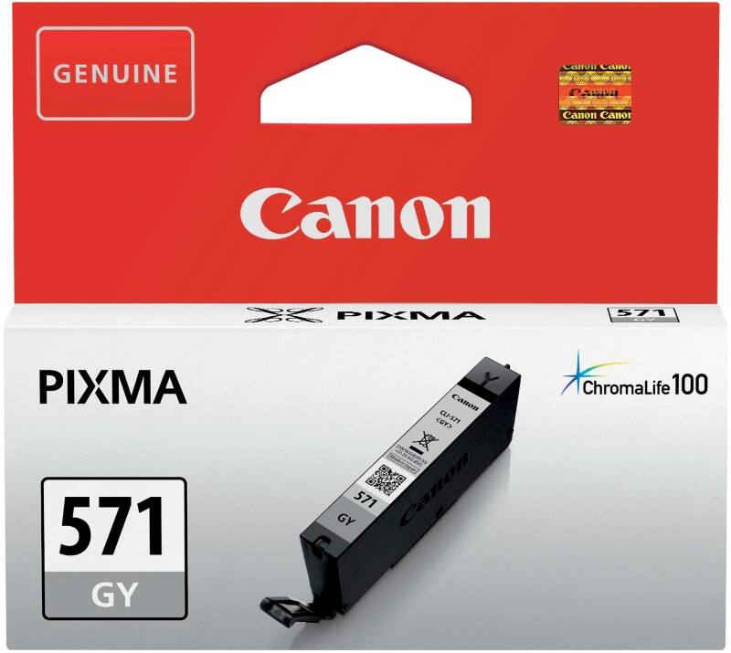 Canon CLI-571GY Origineel Inktcartridge Grijs