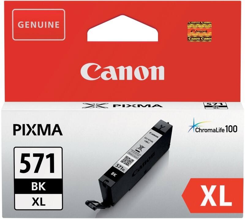 Canon CLI-571BK XL Origineel Inktcartridge Zwart