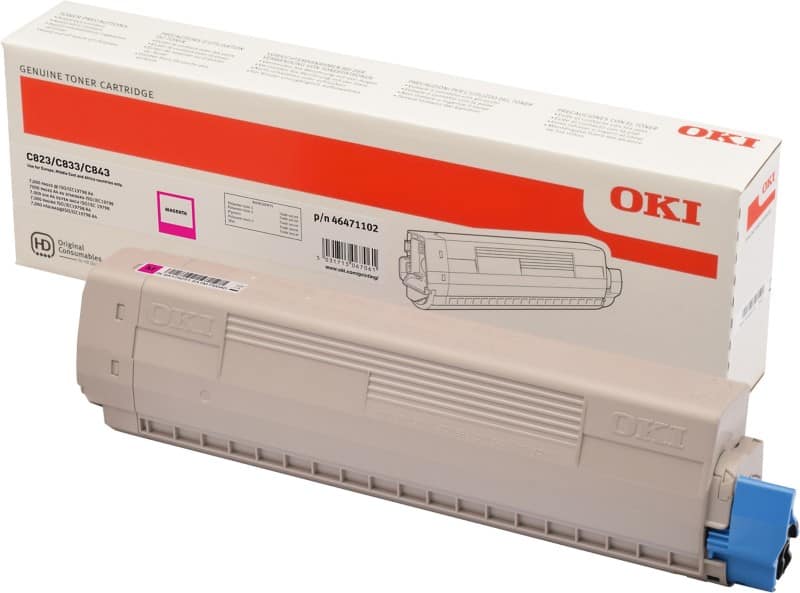 Toner 46471102 D'origine OKI Magenta