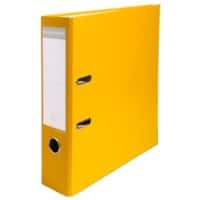 Classeur à levier Exacompta Maxi A4 7,5 cm Jaune 2 anneaux PP (Polypropylène) Portrait