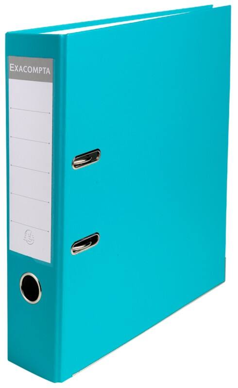 Exacompta Maxi Breed Ordner A4 75 mm Lichtgroen 2 Ringen 918413B Kunststof Glad Staand