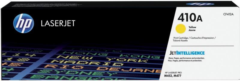 HP 410A originele tonercartridge CF412A geel