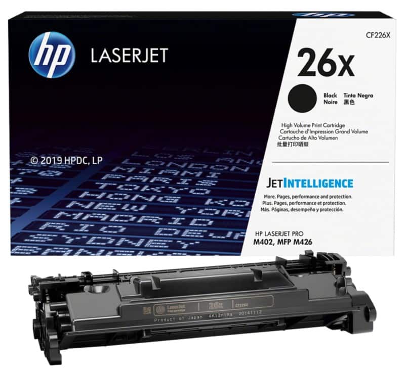 Toner HP 26X D'origine CF226X Noir
