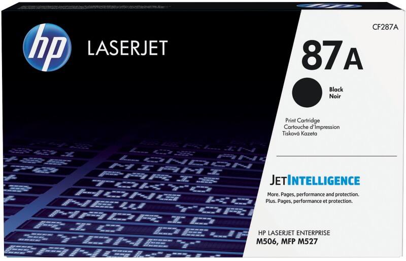 Toner HP 87A D'origine CF287A Noir