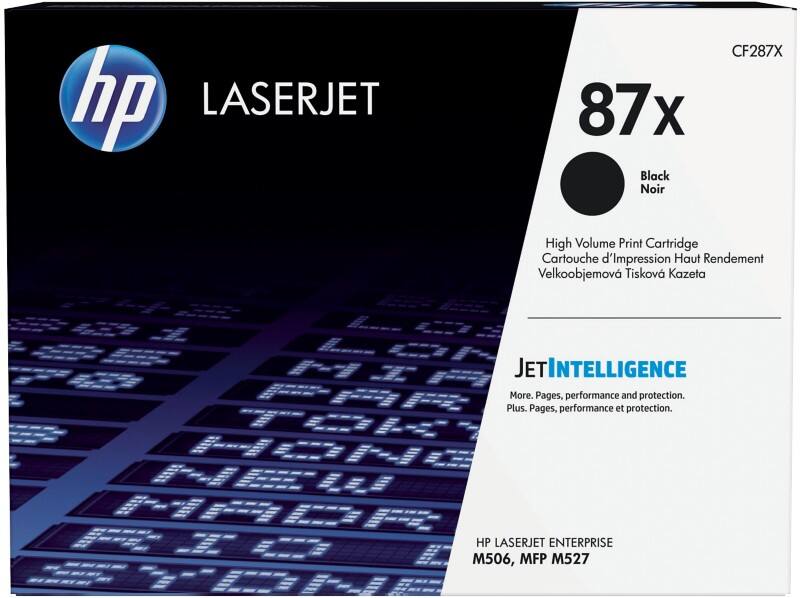 Toner HP 87X D'origine CF287X Noir