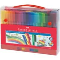 Faber-Castell Connector Viltstift 3 mm Medium Kleurenassortiment 155560 60 Stuks