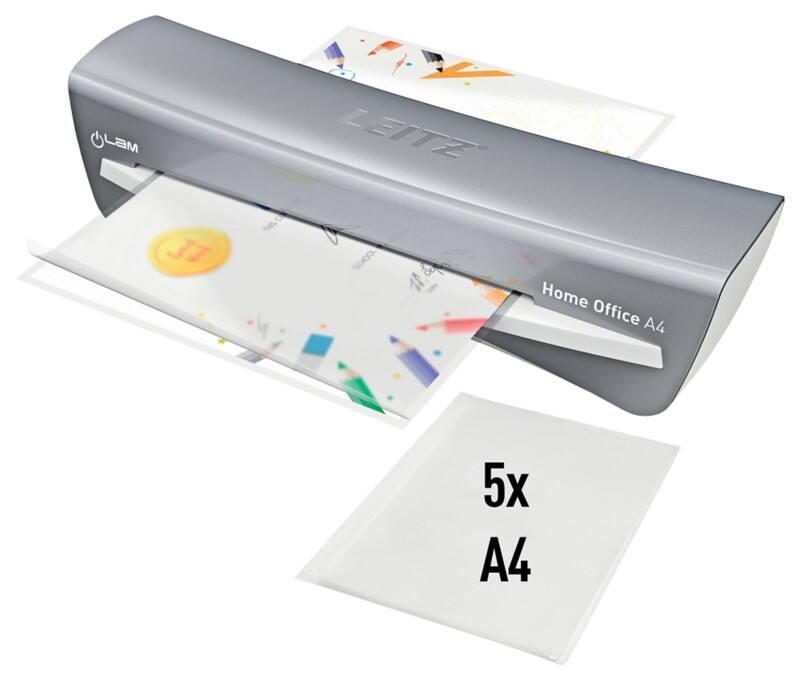 Leitz iLAM Home Office A4 Lamineerapparaat 400 mm/min 3 min. opwarmtijd 125 (2 x 125 micron)