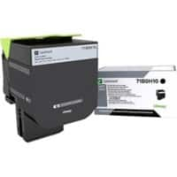 Toner Lexmark D'origine 71B0H10 Noir