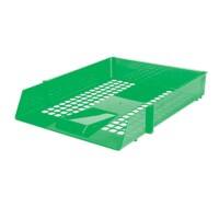 Corbeille à courrier Niceday Plastique Vert A4 25,6 x 35 x 6,7 cm