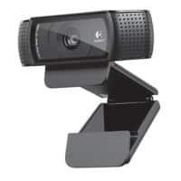 Webcam Logitech C920 HD Pro 15 MP 1920 x 1080 Pixels USB 2.0 Noir