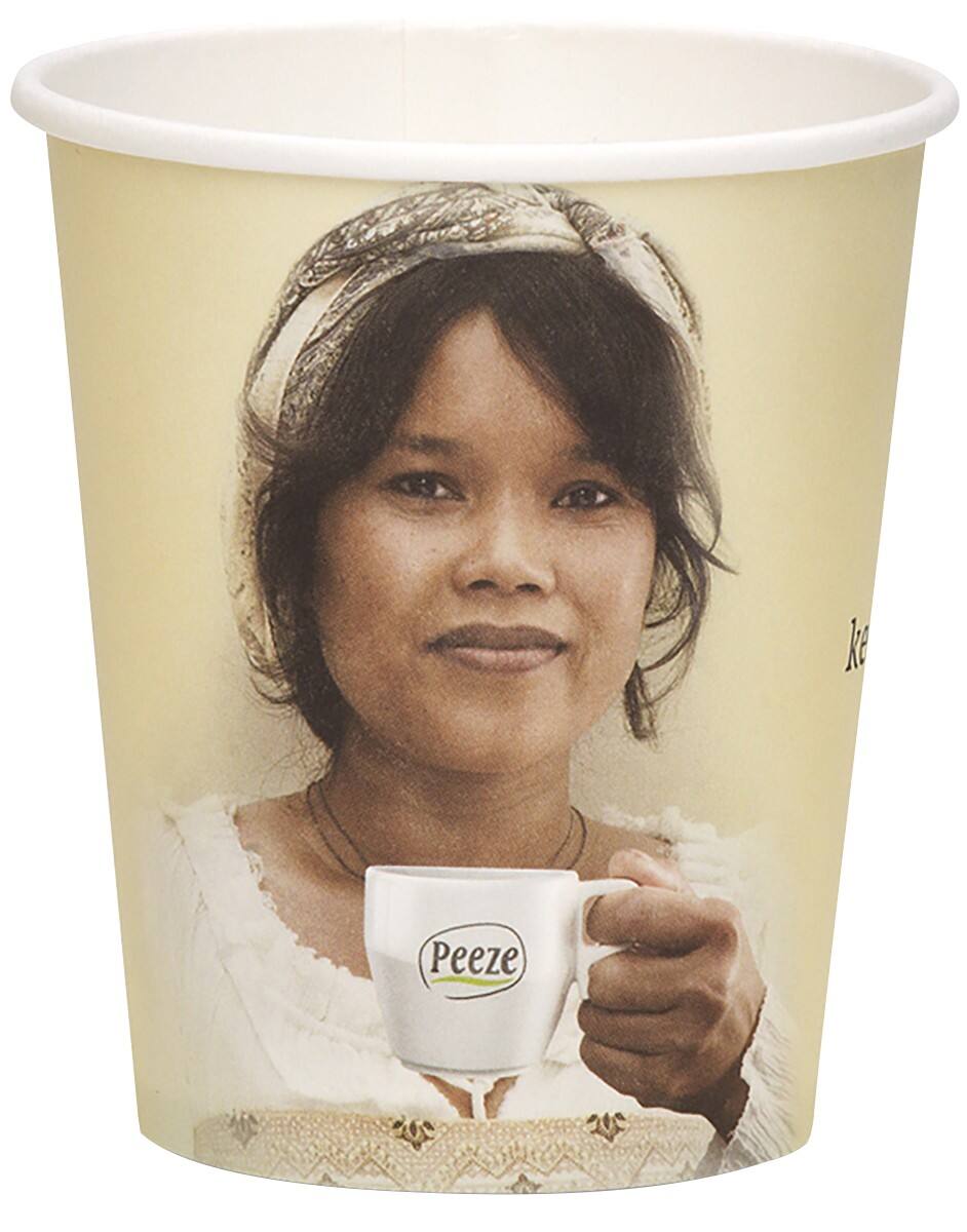 Gobelets à café PEEZE Take Away 198.8 ml Assortiment 1000 Unités