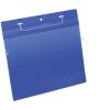 DURABLE Pochettes avec reliures Polypropylene Bleu A5 paysage Codes barre, signes, numéros 50 Unités