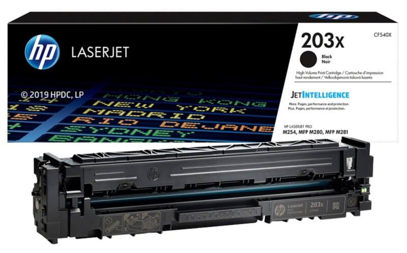 HP 203X originele tonercartridge CF540X zwart