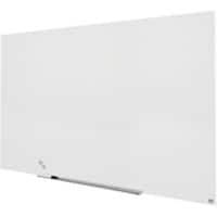 Tableau blanc magnétique en verre Nobo Impression Pro 190 x 100 cm Blanc brillant