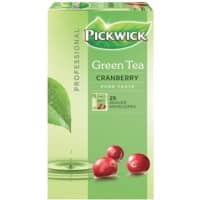 Pickwick Green Tea Cranberry Thee 25 Stuks à 1.5 g