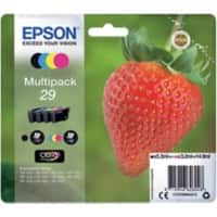 Epson 29 Origineel Inktcartridge C13T29864012 Zwart, cyaan, magenta, geel Multipack 4 Stuks