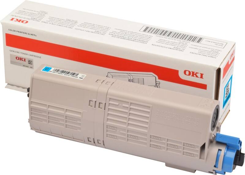 OKI 46490403 Origineel Tonercartridge Cyaan