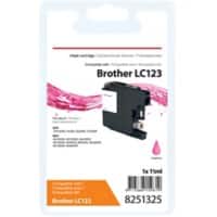Cartouche jet d'encre Office Depot Compatible Brother LC123M Magenta