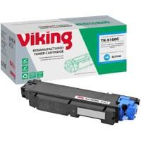 Viking TK-5150C compatibele Kyocera tonercartridge cyaan