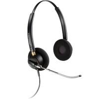 Casque filaire Plantronics EncorePro HW520V Sur tête Antibruit Avec microphone Noir