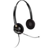 Plantronics ENCOREPRO HW520V Bedraad Headset Over het hoofd Noise Cancelling Met Microfoon Zwart